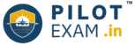 PilotExam official logo for DGCA pilot exam preparation and aviation training